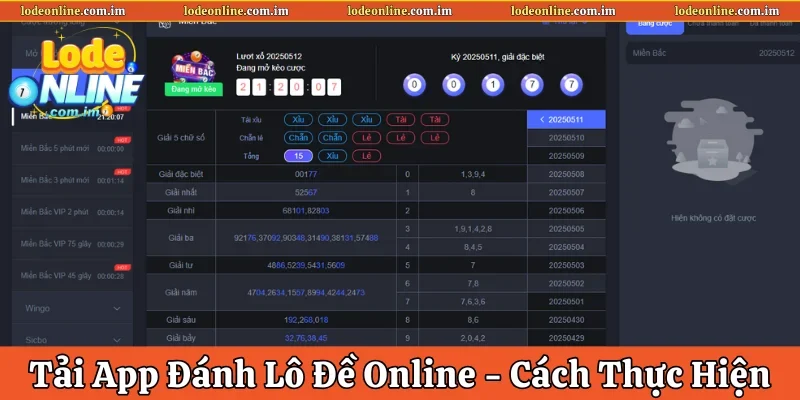 Tải app đánh lô đề online